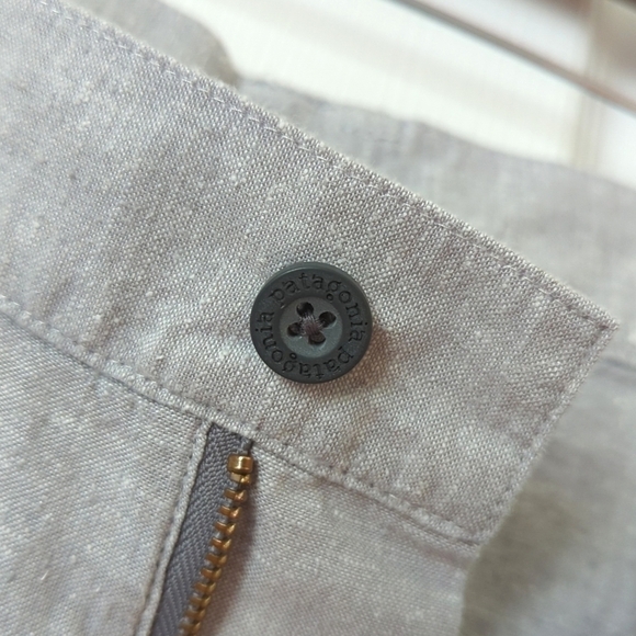 Patagonia Back Step Classic Lightweight Hemp & Organic Cotton Shorts Gray 38 - Picture 6 of 12